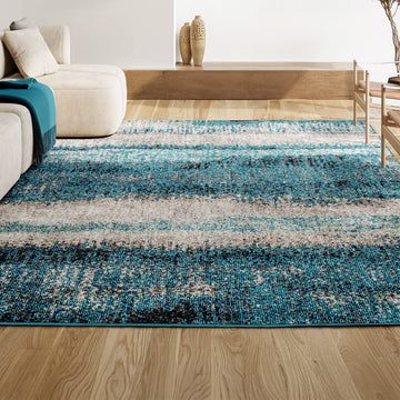 Contemporary Pop Modern Abstract Vintage Area Rug